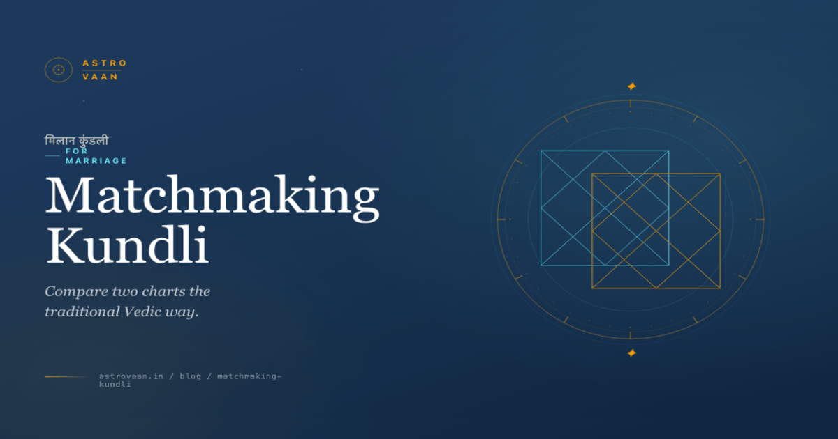 Matchmaking Kundli: Understanding Its Importance | Vedic Shruti